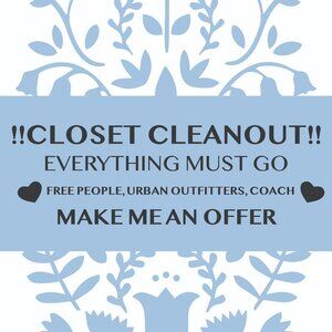 CLOSET CLEANOUT!! BUNDLE AND SAVE (MAKE ME AN OFFER)